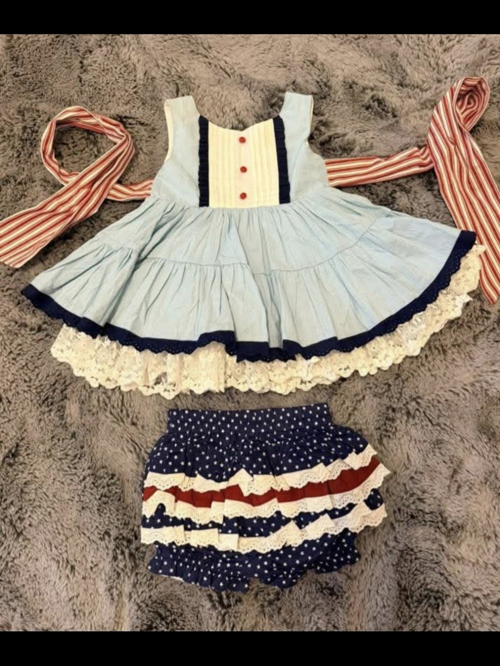 Mia Miel 3t Red White And Blue
